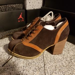 2 For $40 Brand New Sbicca lace up bootie!